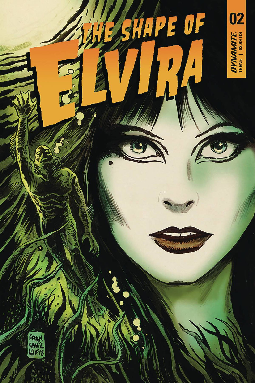 Elvira Shape Of Elvira #2 Cover A Francavilla