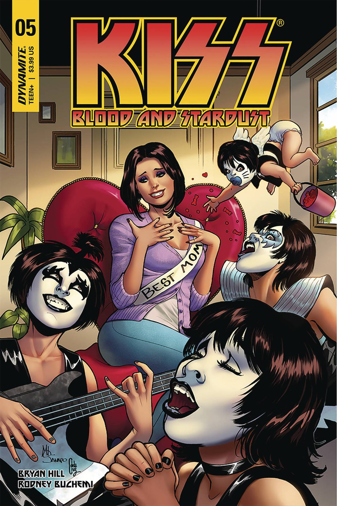 Kiss Blood Stardust #5 Cover C Sanapo