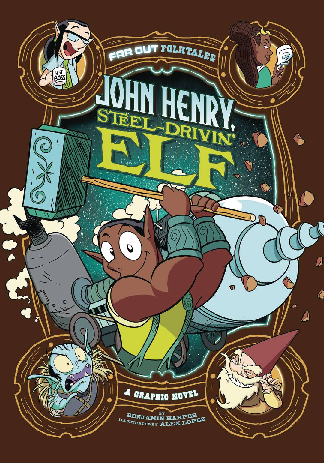 John Henry Steel Drivin Elf Graphic Novel