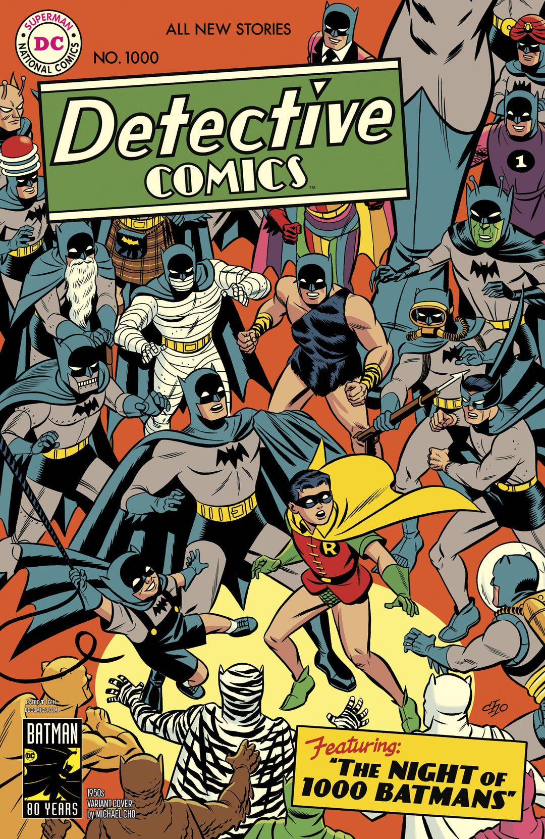 Detective Comics #1000 1950s Variant Edition <BINS>