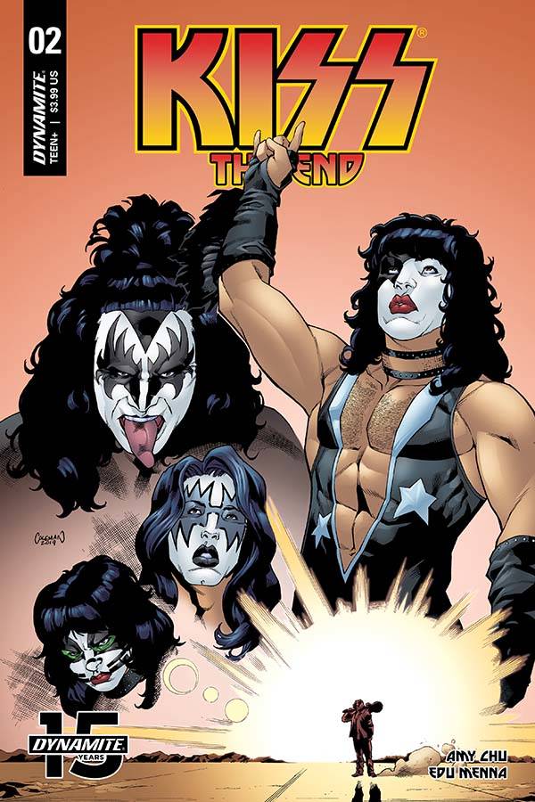 Kiss End #2 Cover B Coleman