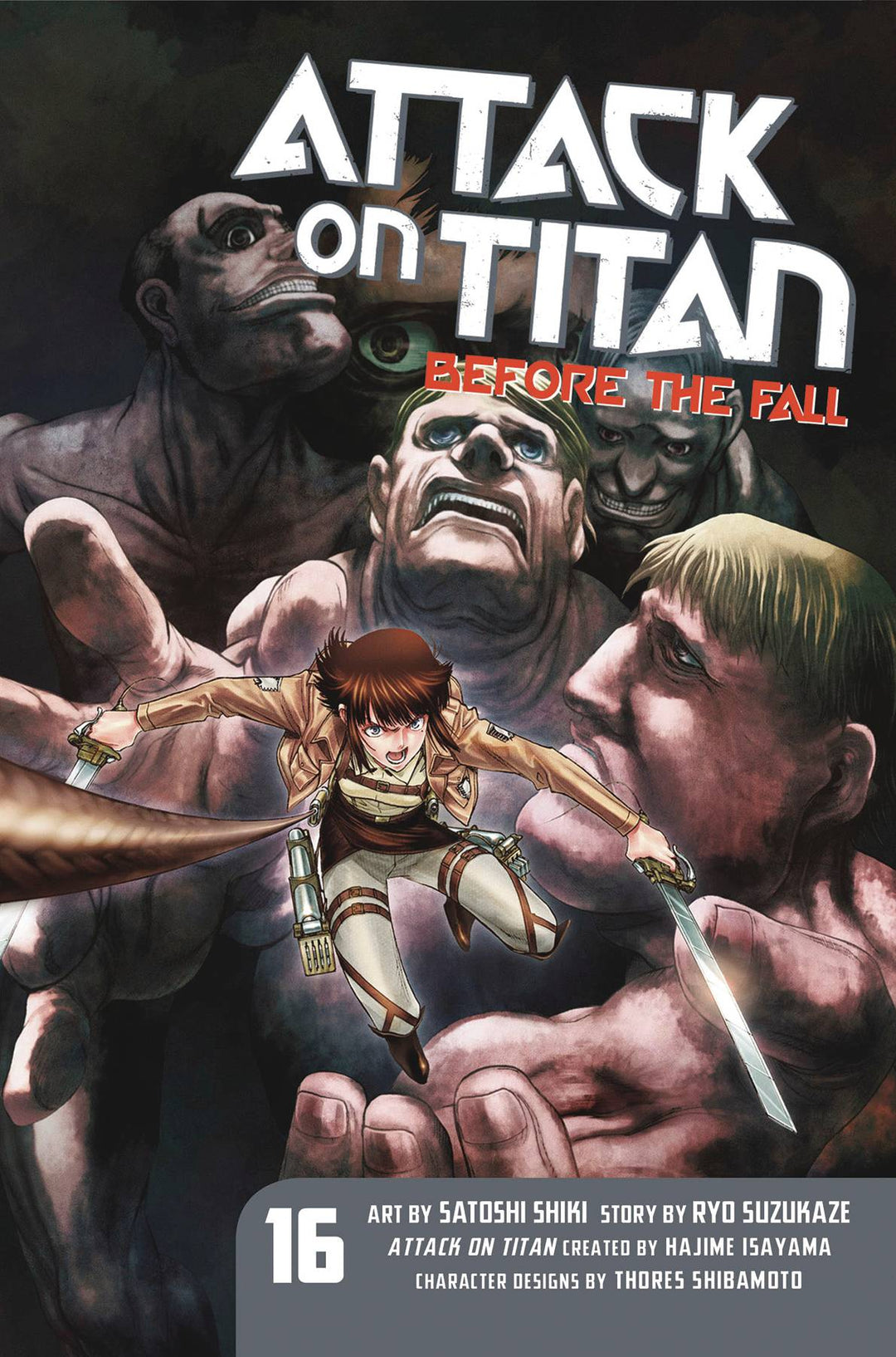 Attack On Titan Before The Fall Graphic Novel Volume 16