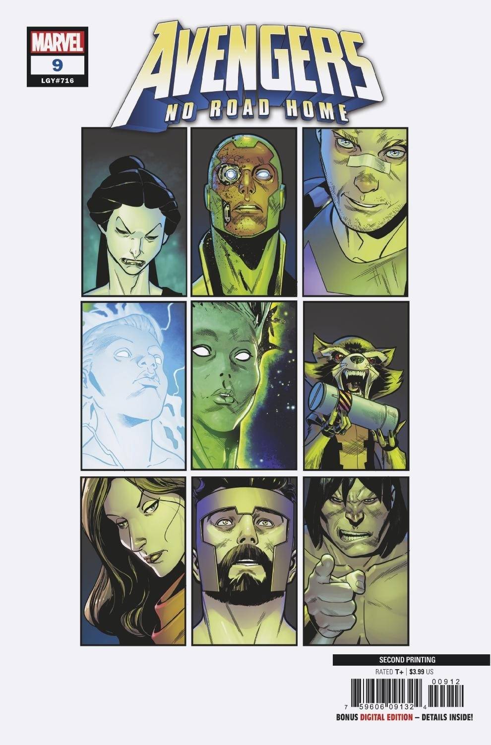 Avengers No Road Home #9 (Of 10) 2ND Printing