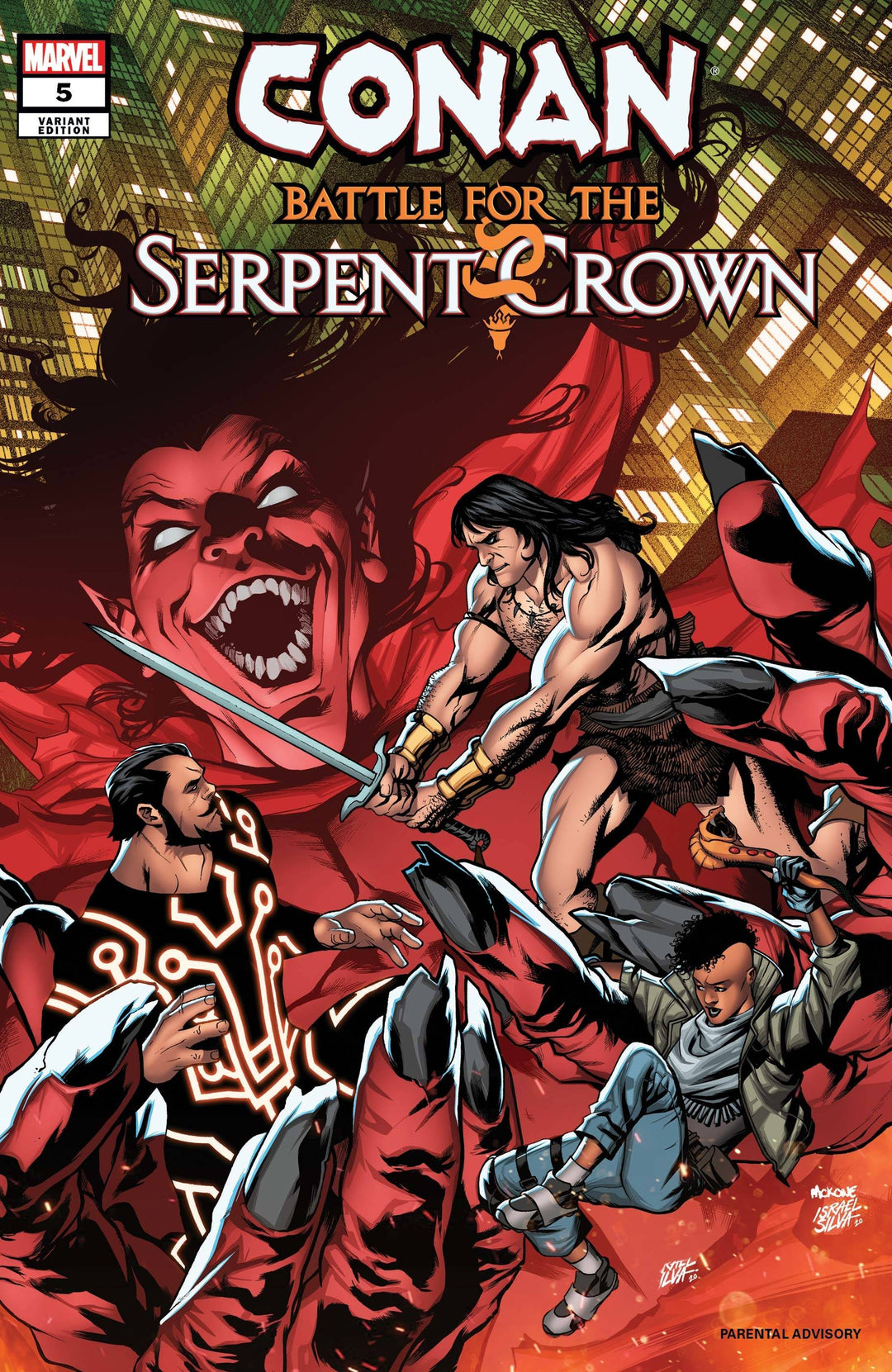 Conan Battle For Serpent Crown #5 (Of 5) McKone Variant