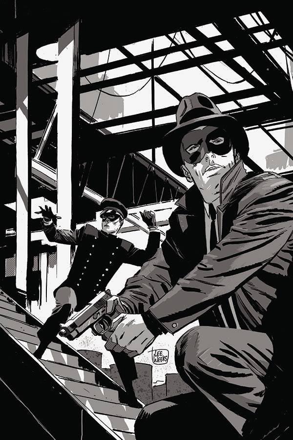 Green Hornet #2 Weeks Black & White Premium Virgin Cover