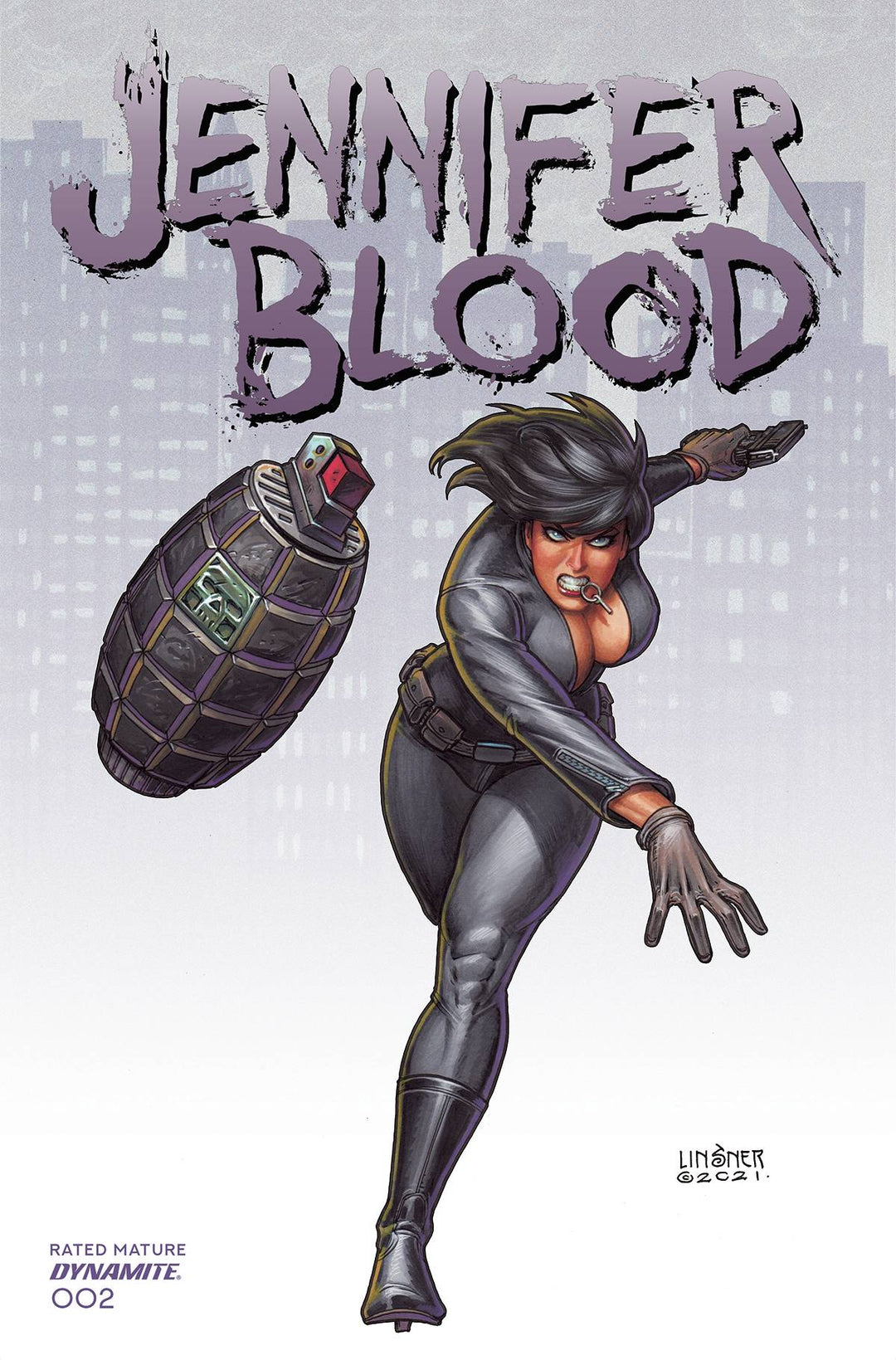 Jennifer Blood #2 Cover B Linsner (Mature)