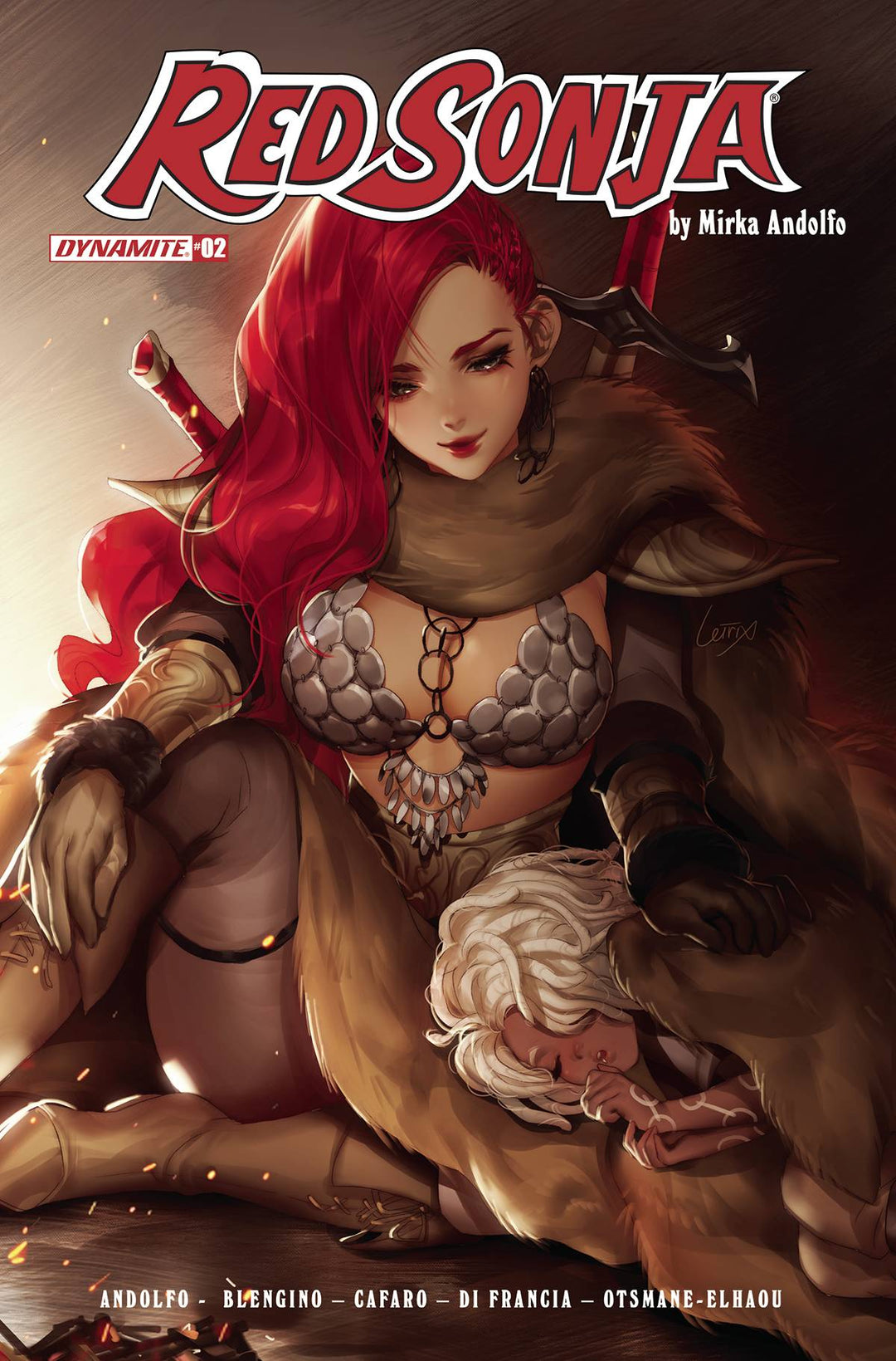 Red Sonja (2021) #2 Cover N FOC Bonus Li Original Art <BINS>