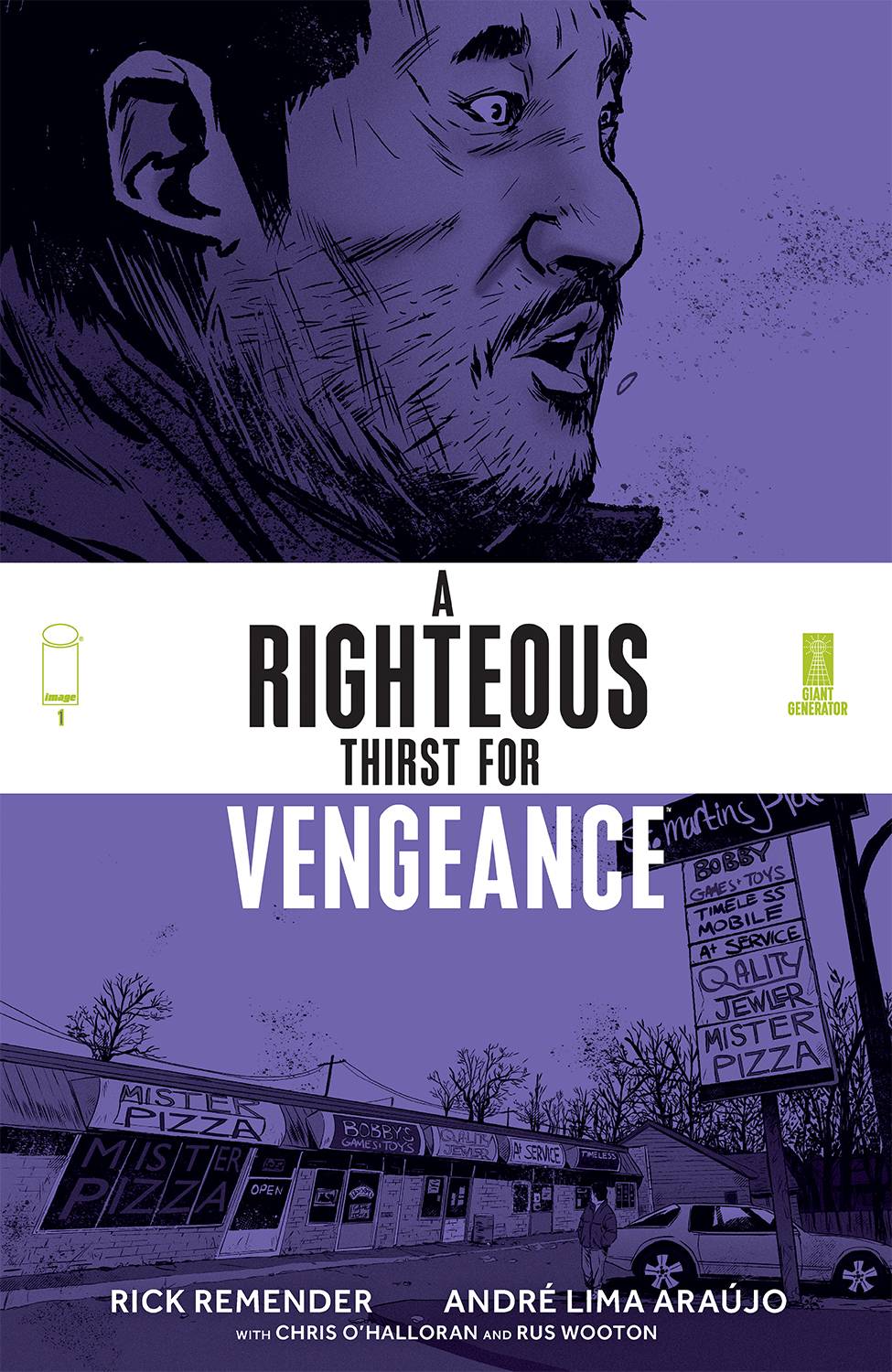 Righteous Thirst For Vengeance #1 Cover D (1:10) Variant Edition Greene <YS19>