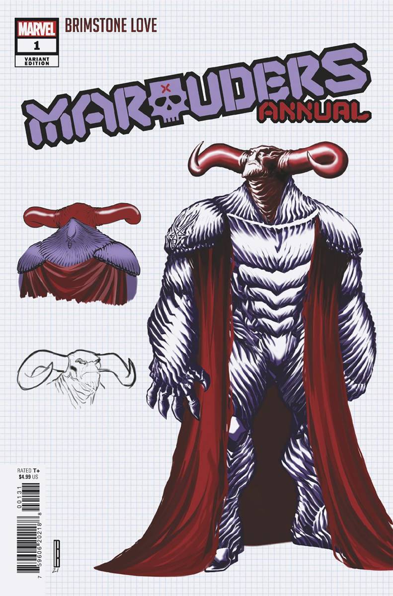 Marauders Annual #1 Baldeon Design Variant