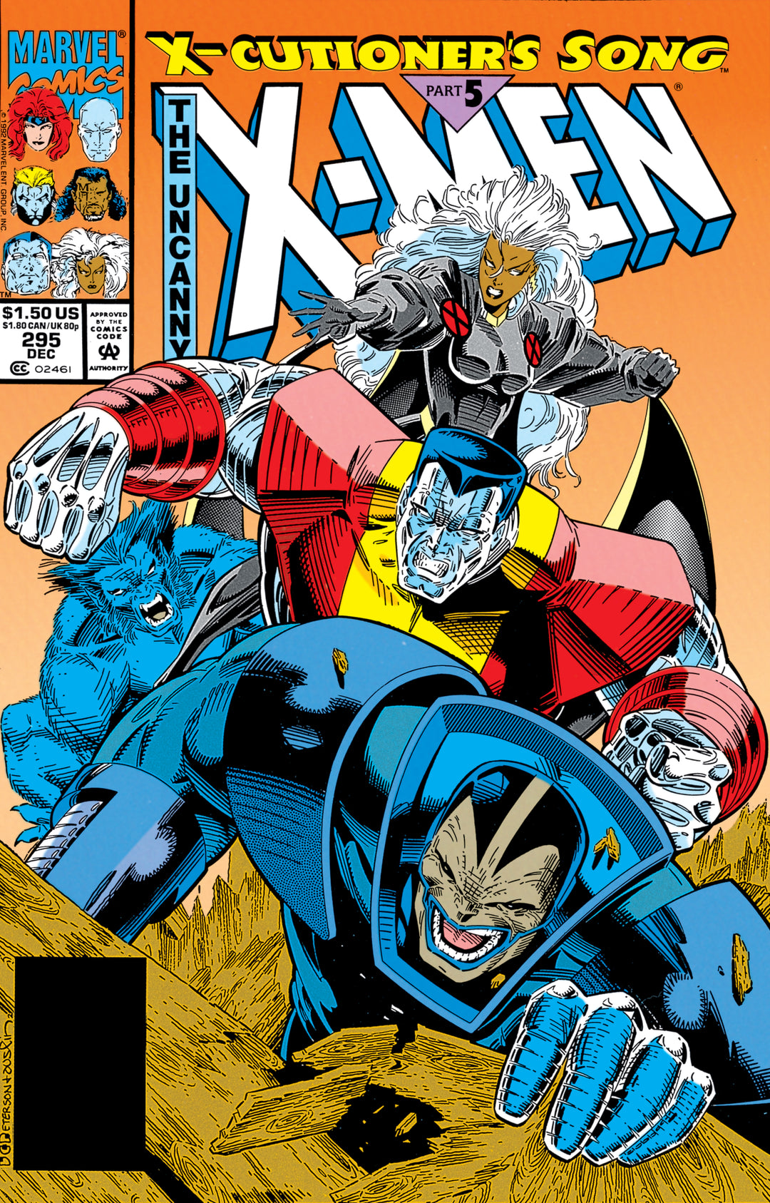 Uncanny X-Men (1963) #295 X-CUTIONER'S SONG <C-BINS>