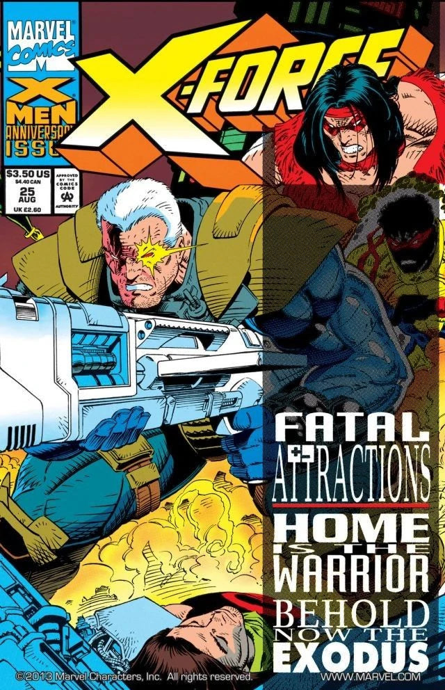 X-Force (1991) #25 [Fatal Attractions]