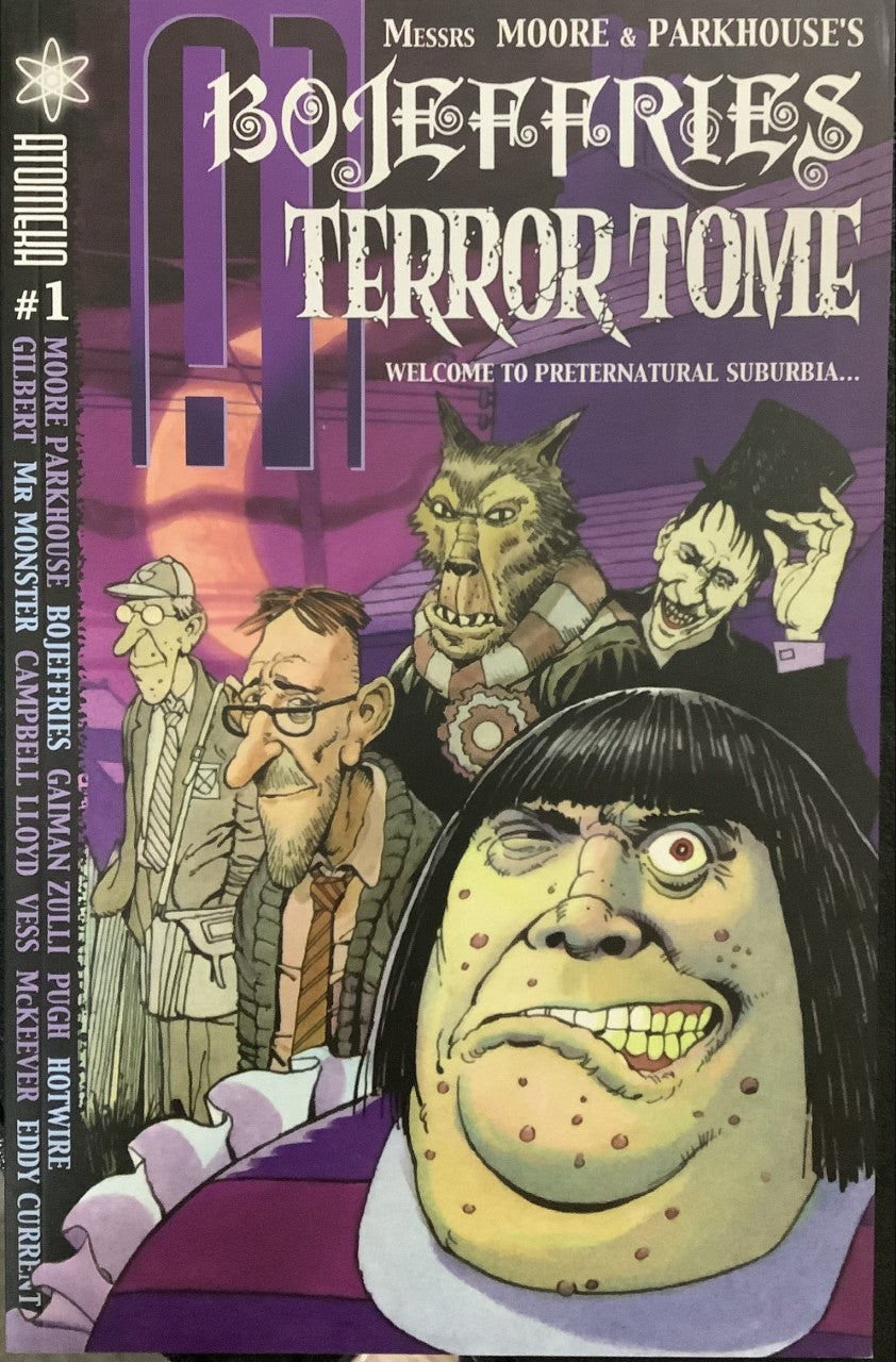 AI - Bojeffries Terror Tome #1 Graphic Novel OXS-01