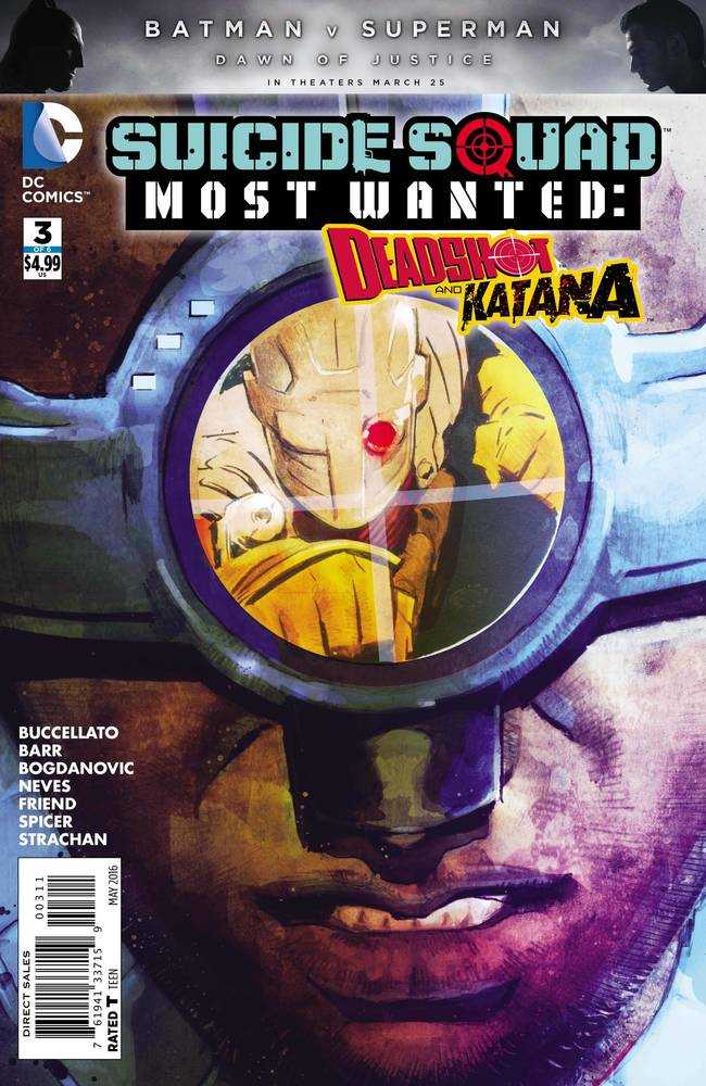 Suicide Squad Most Wanted Deadshot Katana #3 (Of 6) <BIB21>