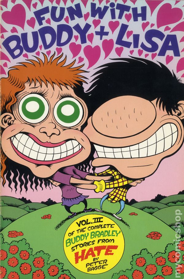 Fun with Buddy and Lisa TPB (1995 Fantagraphics) Hate Vol #3 OXI-08