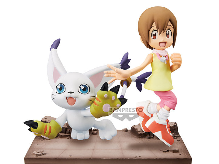 Digimon Adventure Archives Hikari & Tailmon DXF Figure