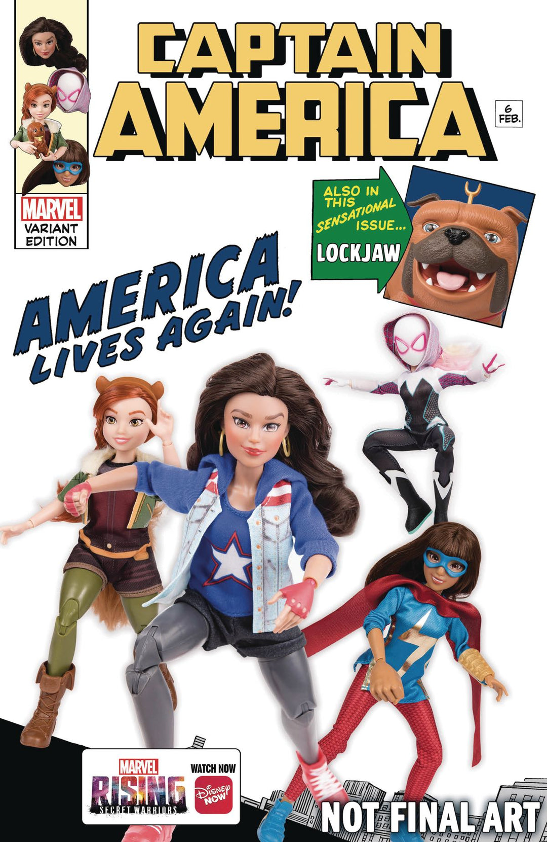 Captain America (2018) #6 Marvel Rising Variant <BIB05>