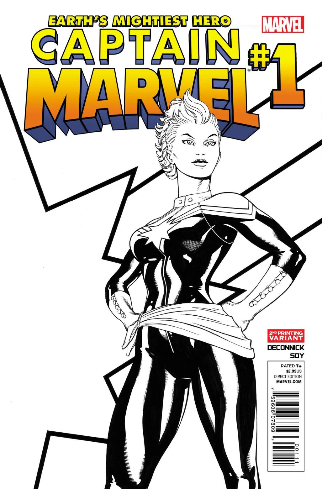 Captain Marvel (2012) #1 2nd Printing <BINS>