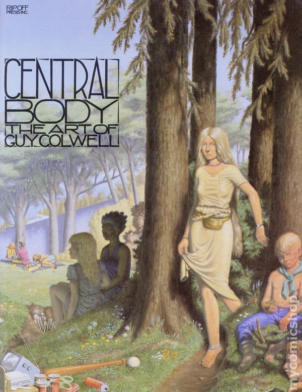 Central Body: The Art of Guy Colwell TPB OXD-17