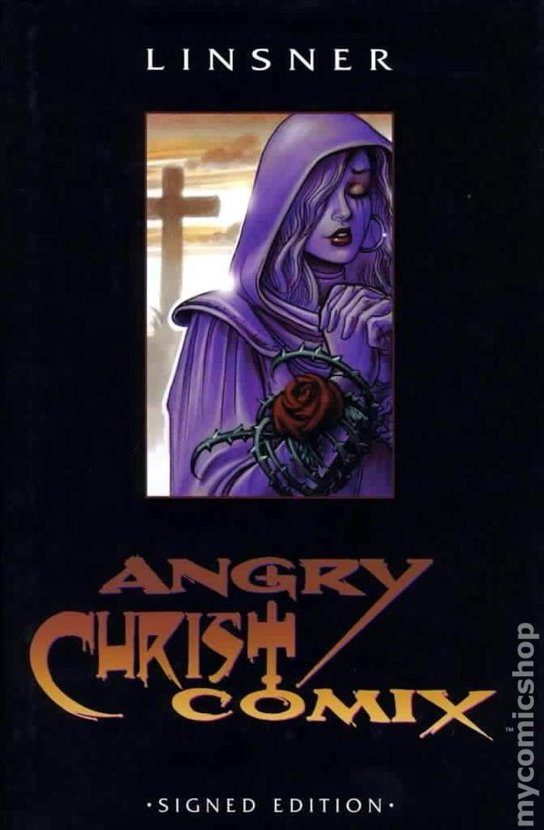 Angry Christ Comix Vol 1 Hardcover SIGNED by Joseph Linsner OXD-15