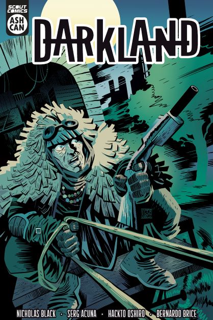 Darkland Ashcan Preview SIGNED by Writer OXV-03