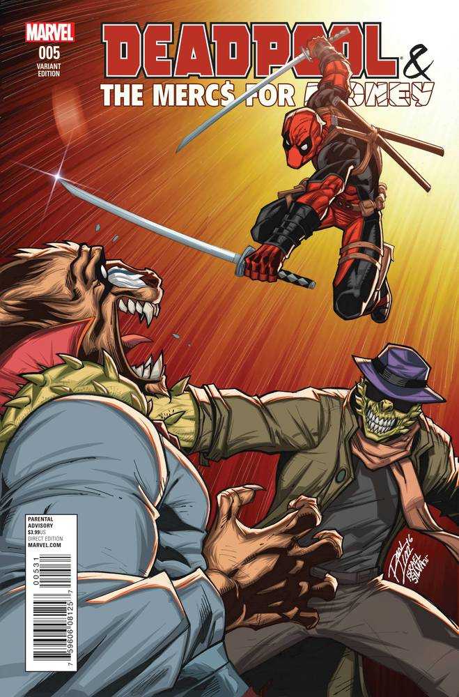 Deadpool Mercs For Money (Vol 1) #5 (Of 5) Lim Variant <BINS>