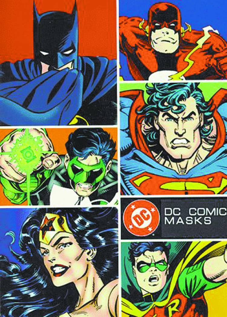 DC Comics Mask Assembly Halloween Kit