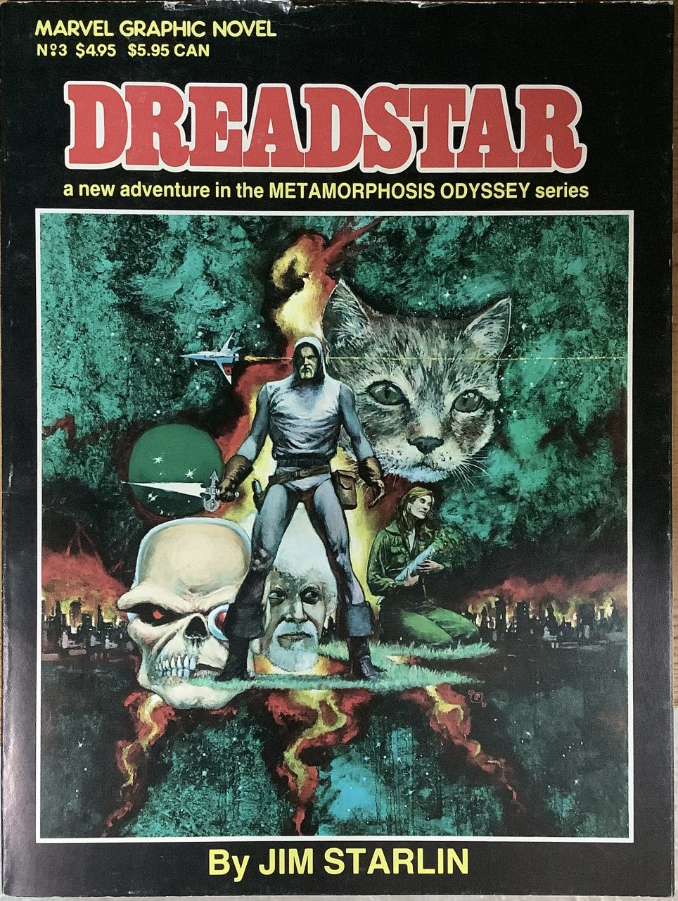 Dreadstar by Jim Starlin Marvel Graphic Novel # 3 Comic OXI-05