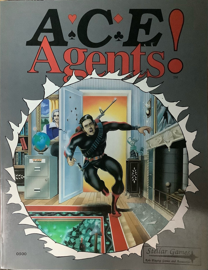 ACE Agents! The Adventure Game of Spies, Agents and Intrigue OXG-02