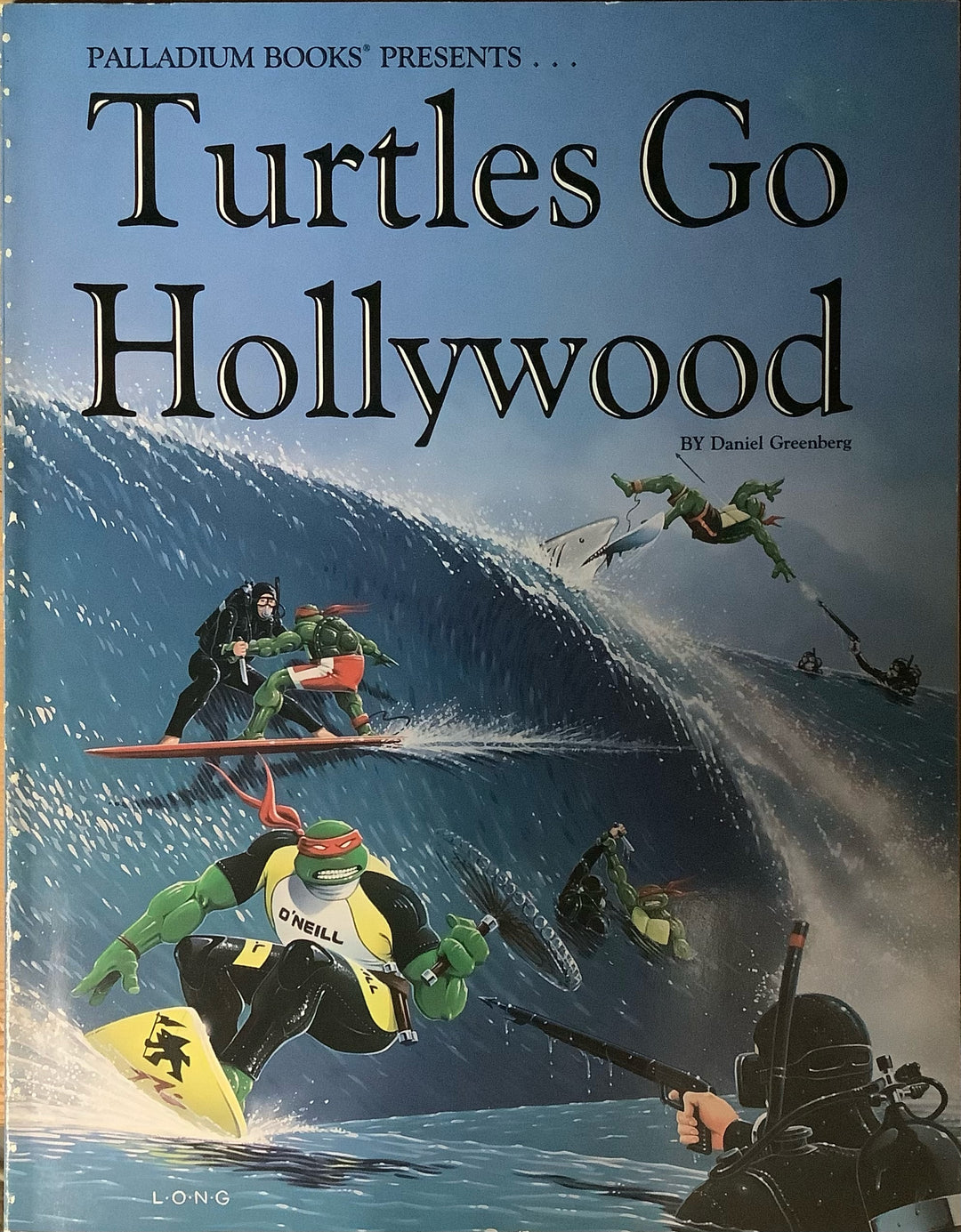 Turtles Go Hollywood (1990) VG+