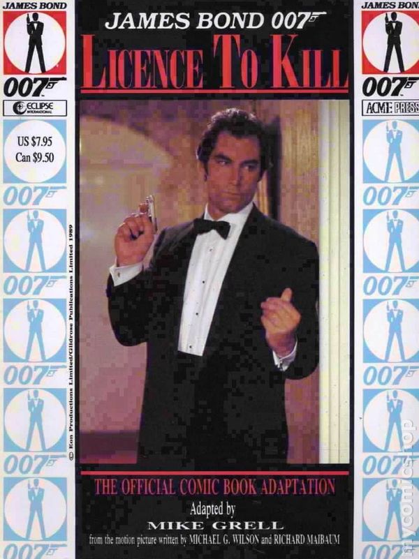 James Bond 007: License To Kill TPB Graphic Novel OXI-09