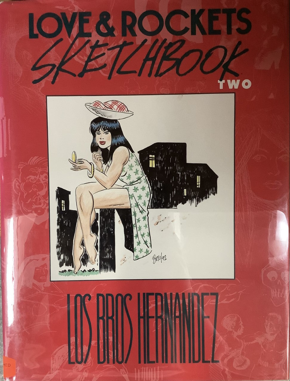 Love and Rockets Sketchbook #2 SIGNED and NUMBERED Graphic Novel OXI-10