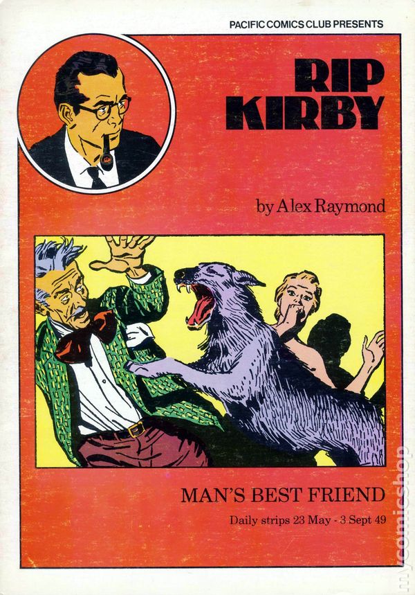 Rip Kirby #11 (1980 Pacific Comics Club Presents) 23 May - 3 Sept 1949