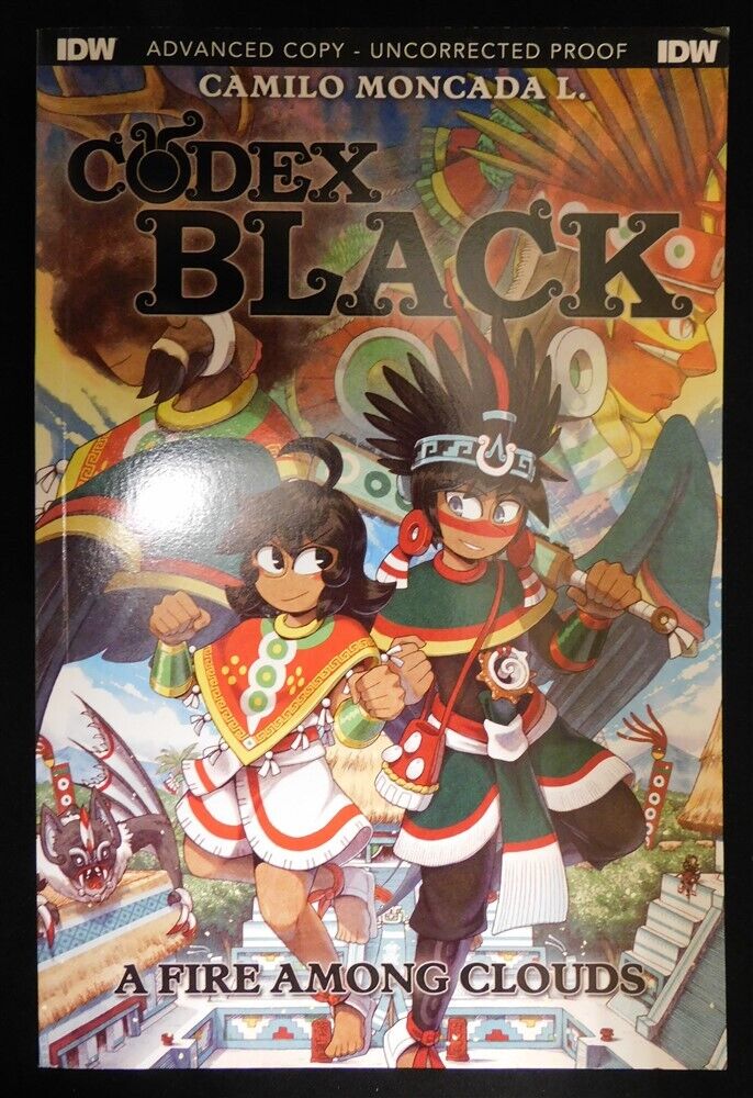 Codex Black TPB Volume 01 A Fire Amoung Clouds Advanced Copy - Uncorrected Proof