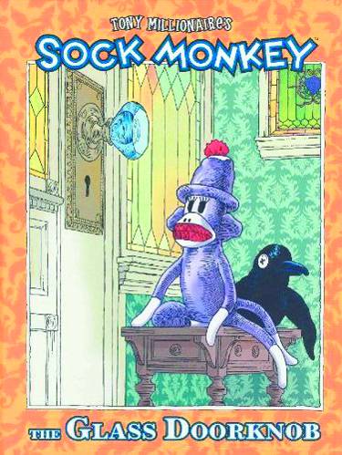 SOCK MONKEY THE GLASS DOOR KNOB Hardcover OXI-17